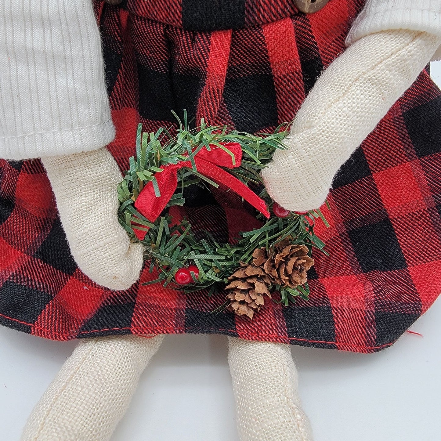 Pier 1 Imports Weighted Reindeer Christmas Decoration