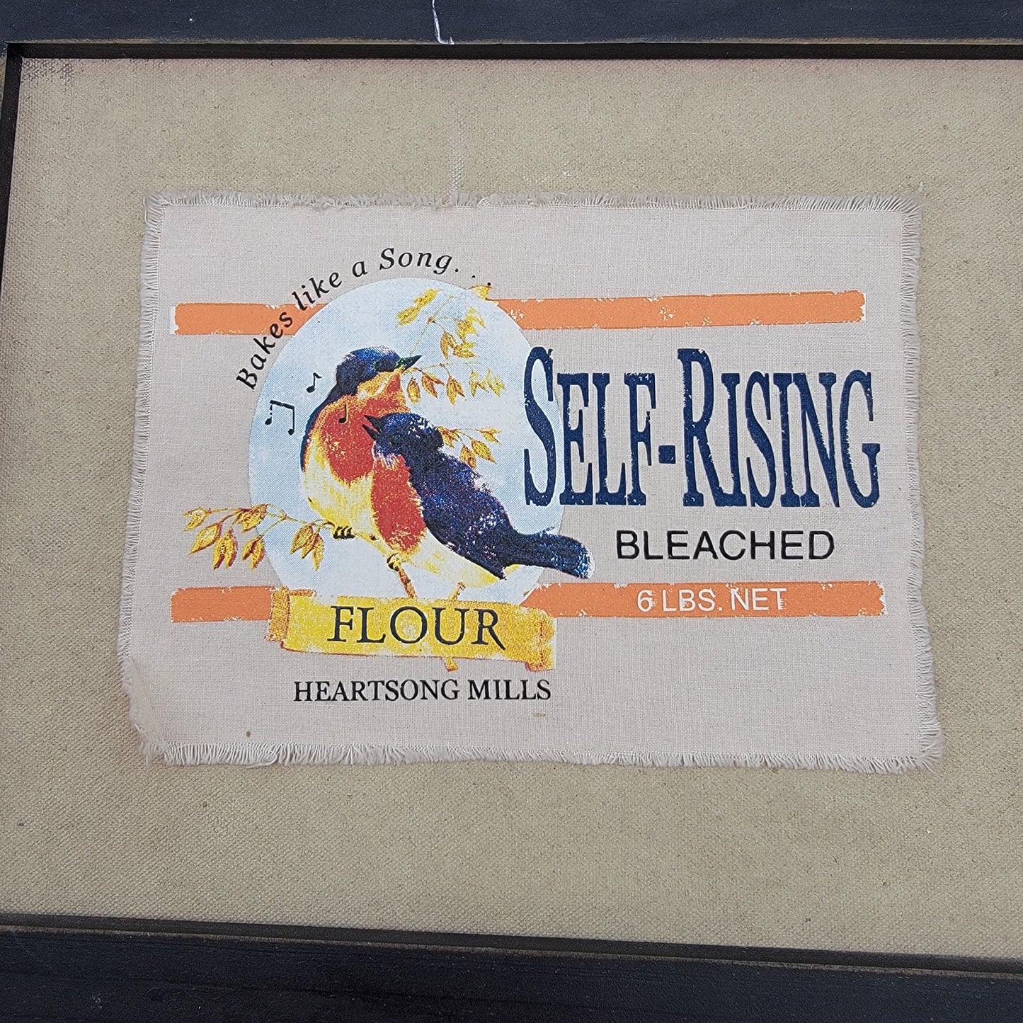 Tender Heart Treasures Heartsong Mills Flour Sack Art Bird