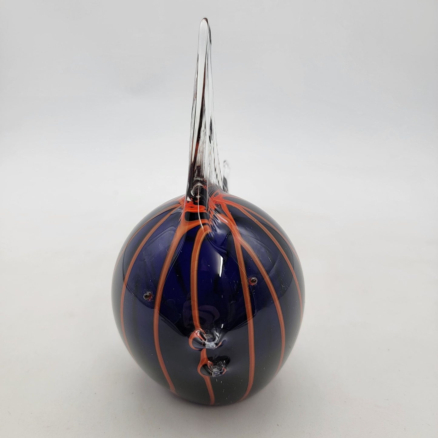 Vintage Art Glass Angel Fish Sculpture Paperweight