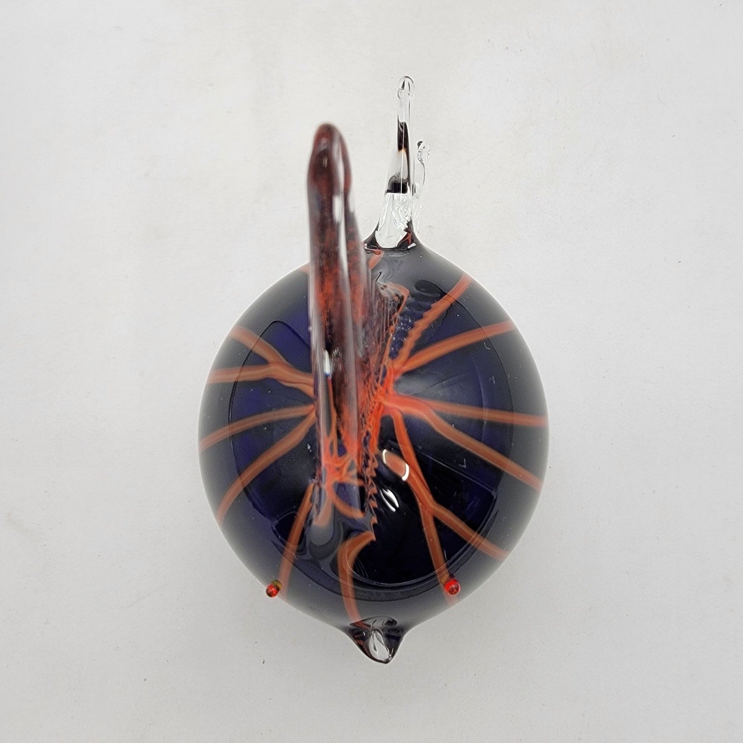 Vintage Art Glass Angel Fish Sculpture Paperweight