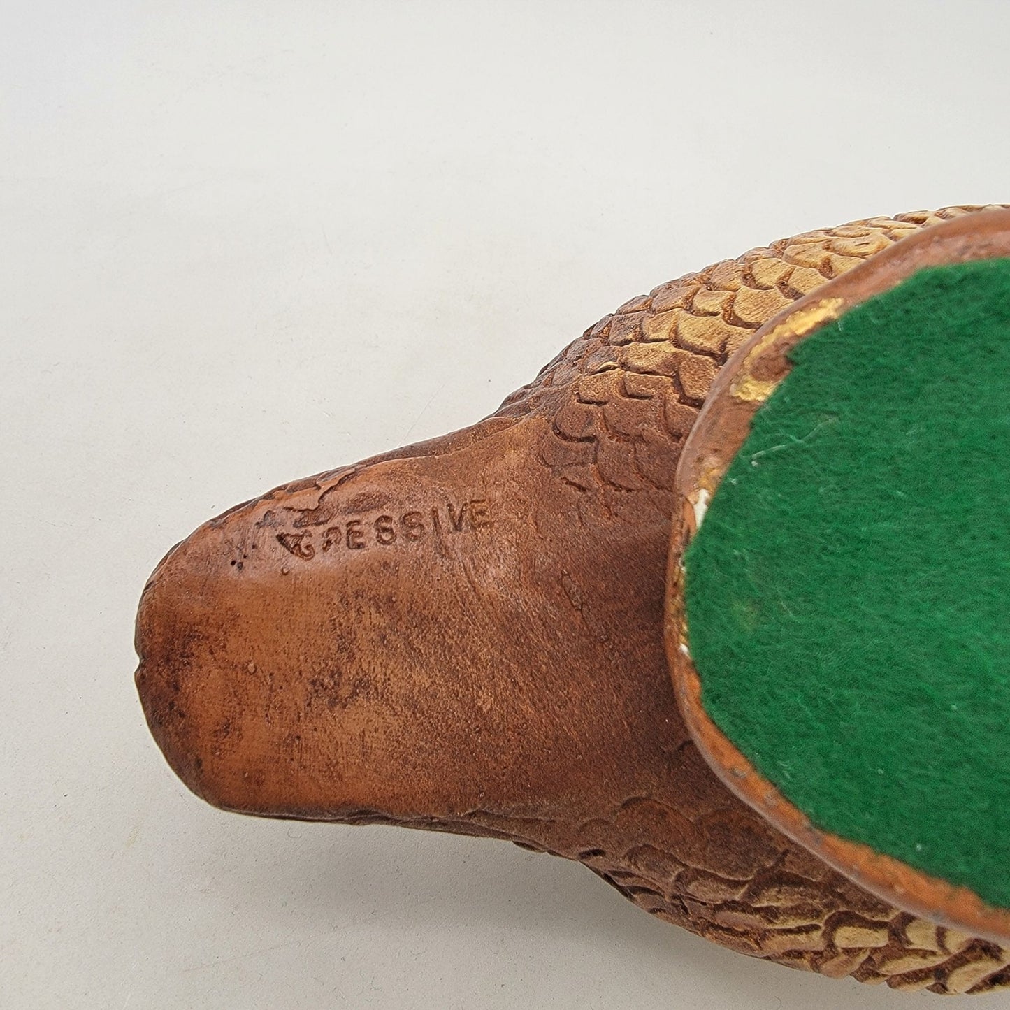 Vintage 1966 Progressive Art Products Set Of 3 Chalkware Quail Bird Sculptures