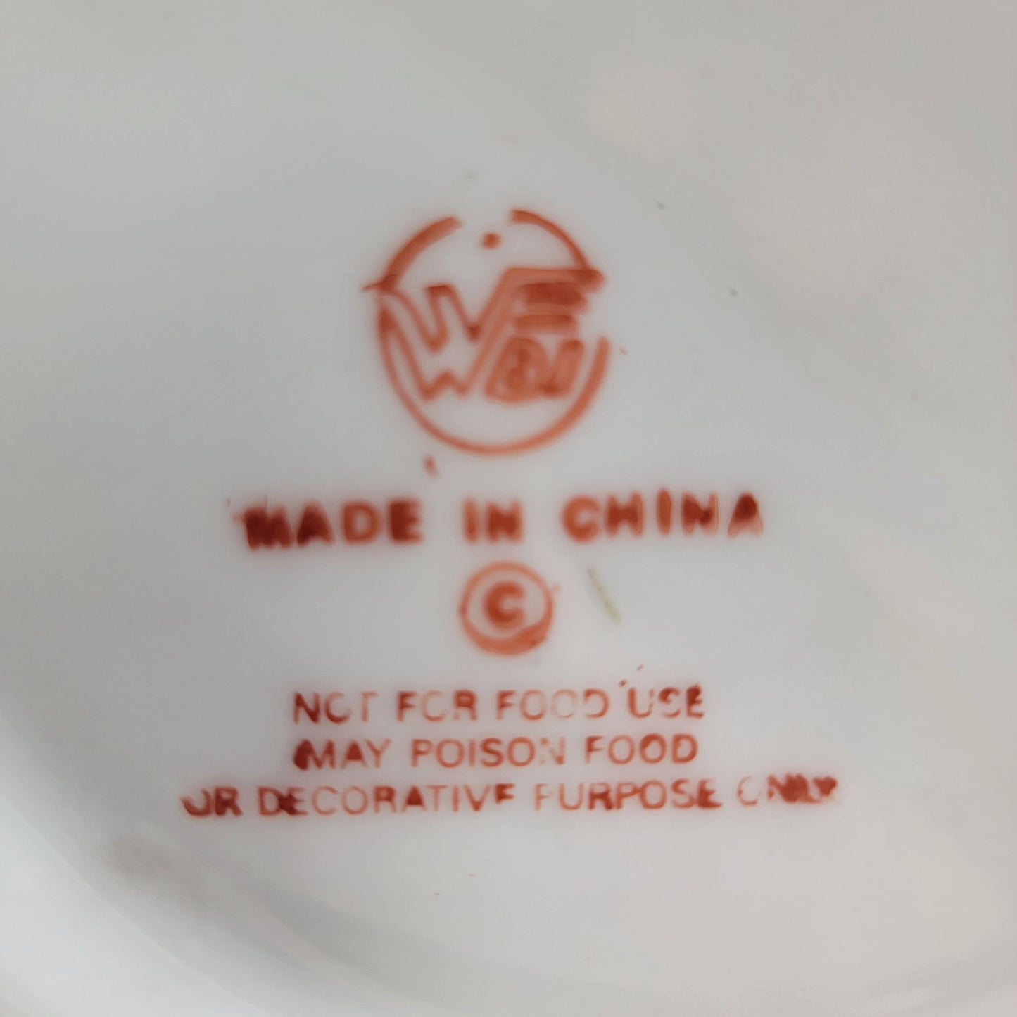 Large Vintage WBI Equestrian Porcelain Ginger Jar With Lid Featuring Horseback Riders