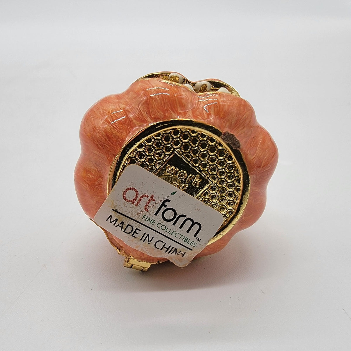 Artform Halloween Ghost Pumpkin Trinket Box