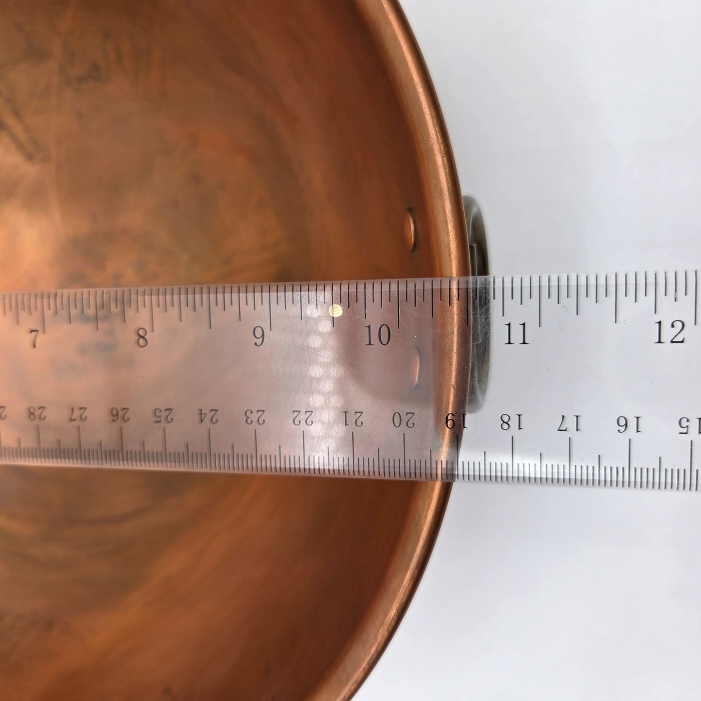 Vintage Atlas Metal Spinning Co Copper Mixing Bowl