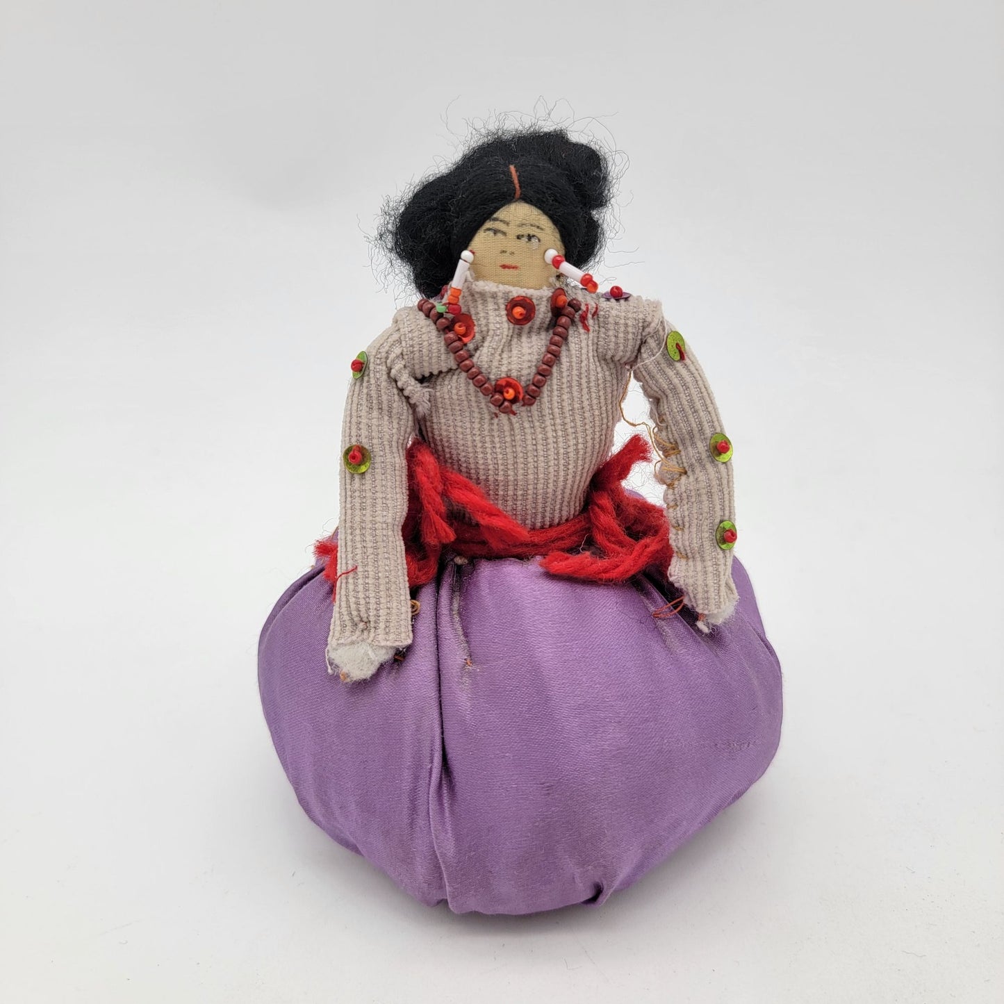 Vintage Navajo Dine Doll Pin Cushion
