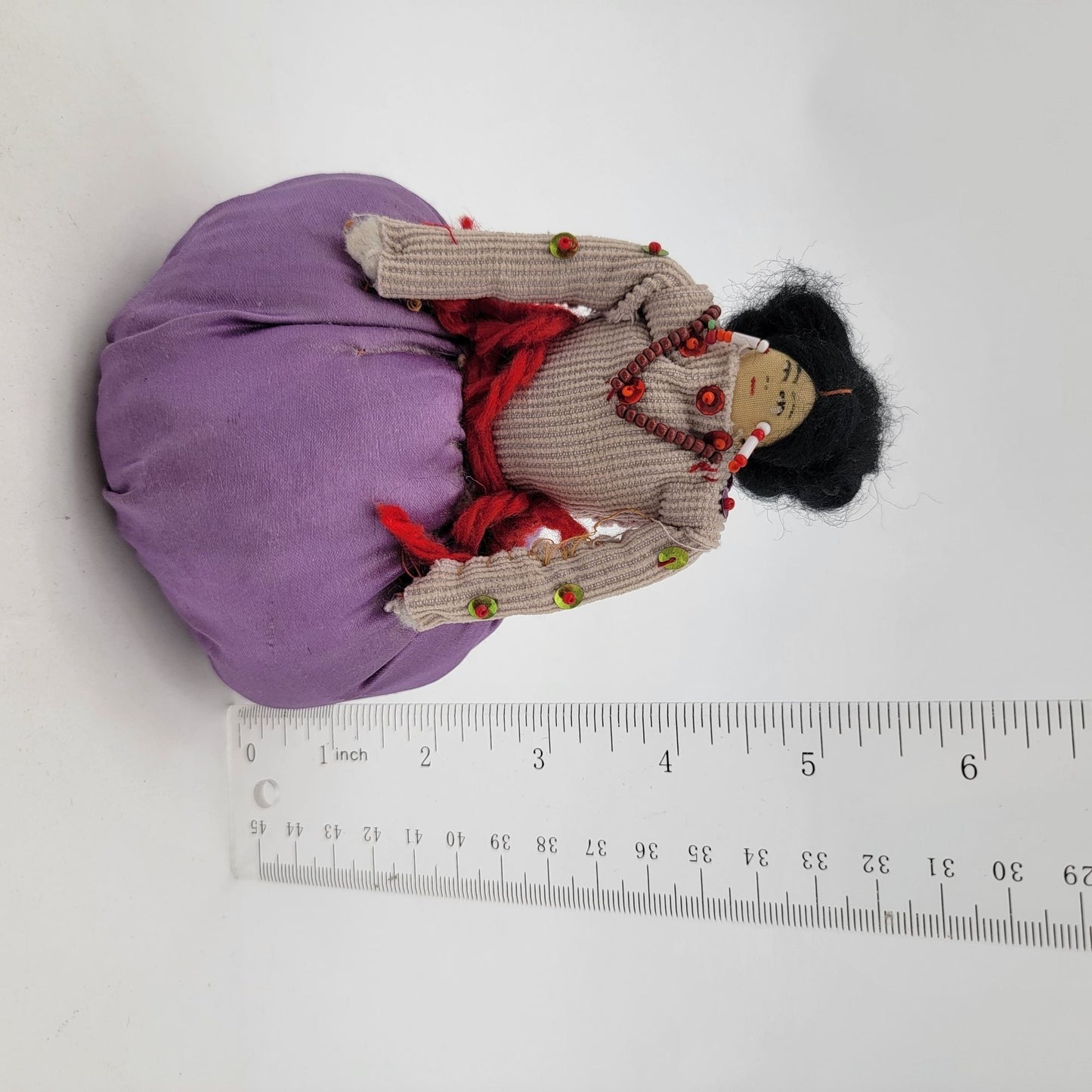 Vintage Navajo Dine Doll Pin Cushion