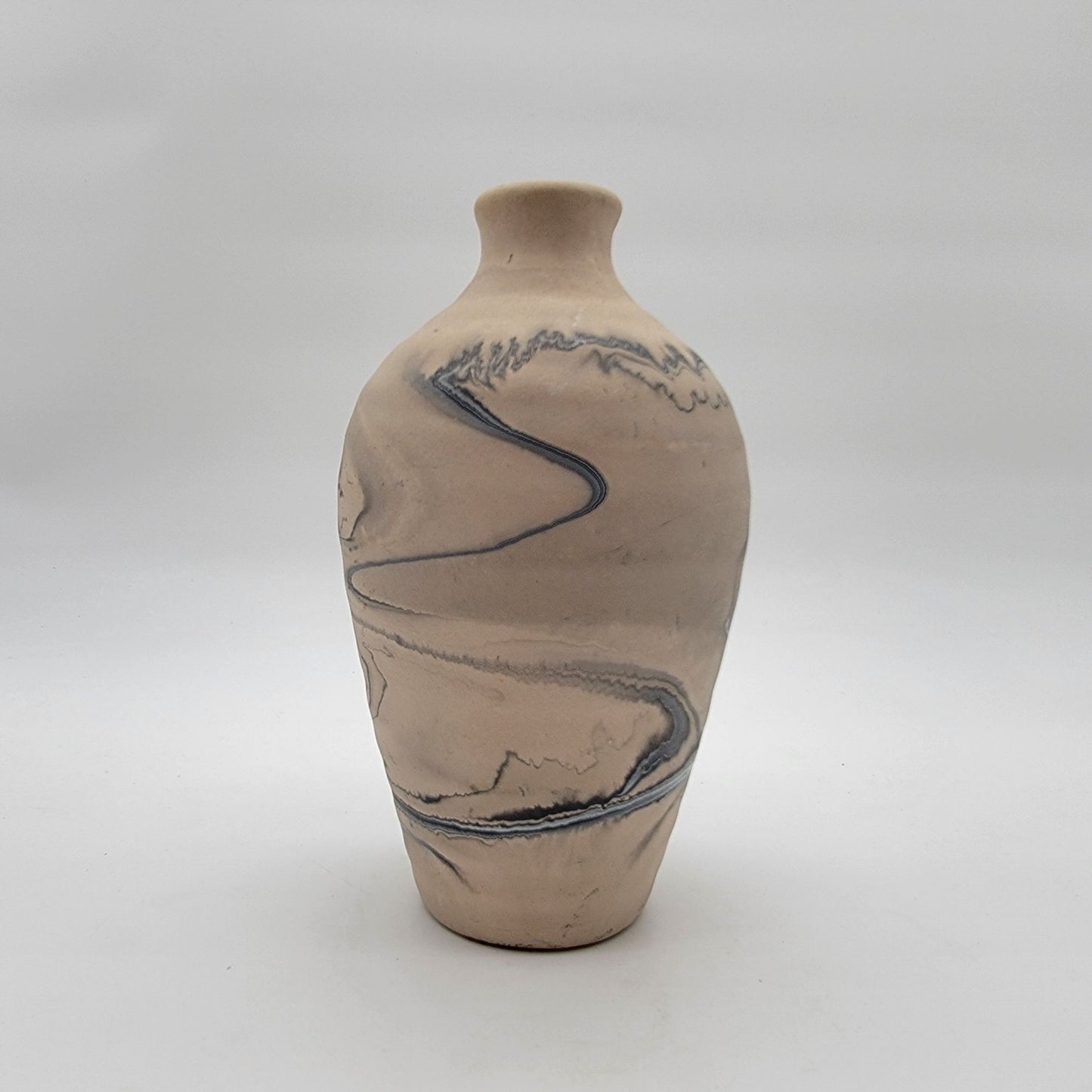 Nemadji Blue Pottery Vase