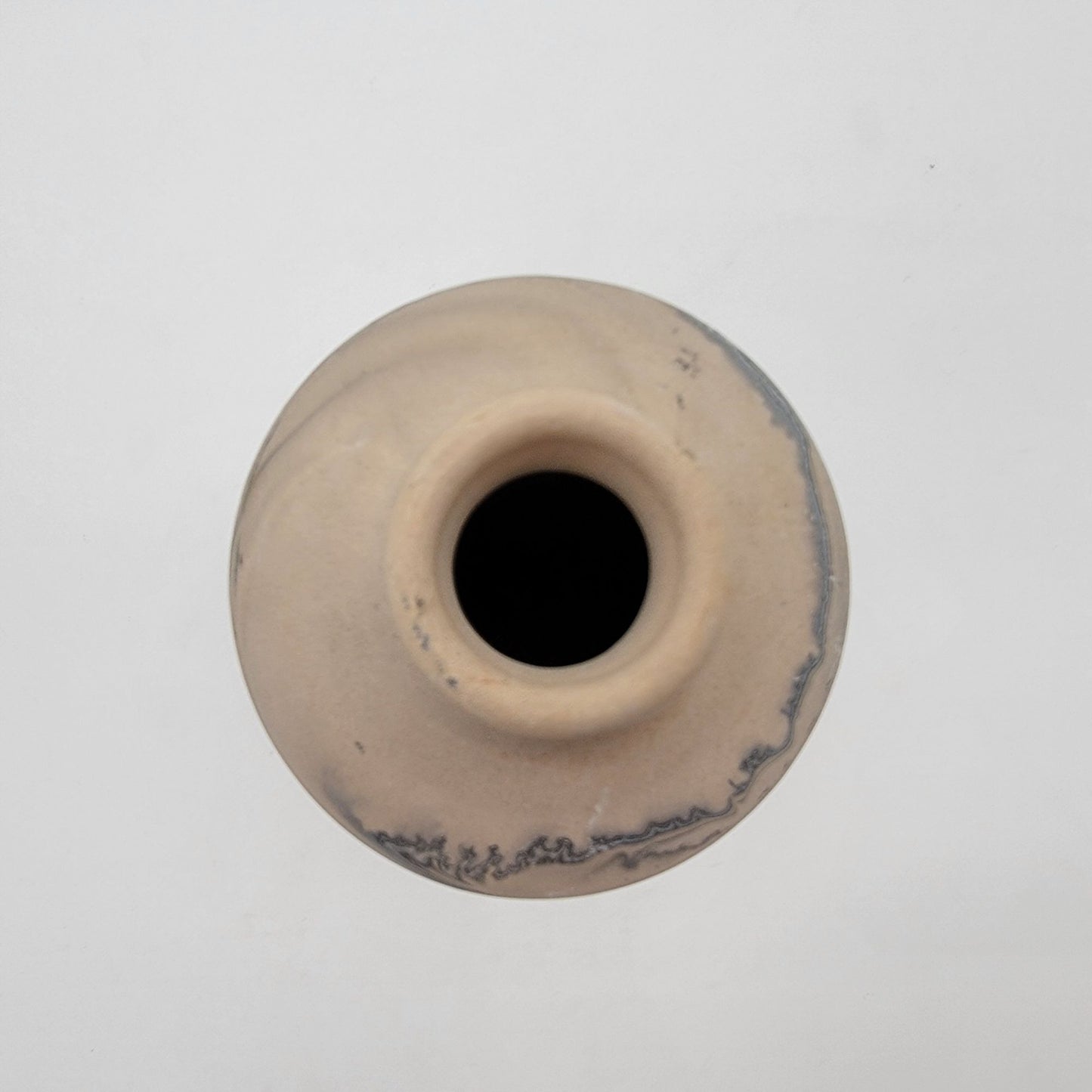 Nemadji Blue Pottery Vase