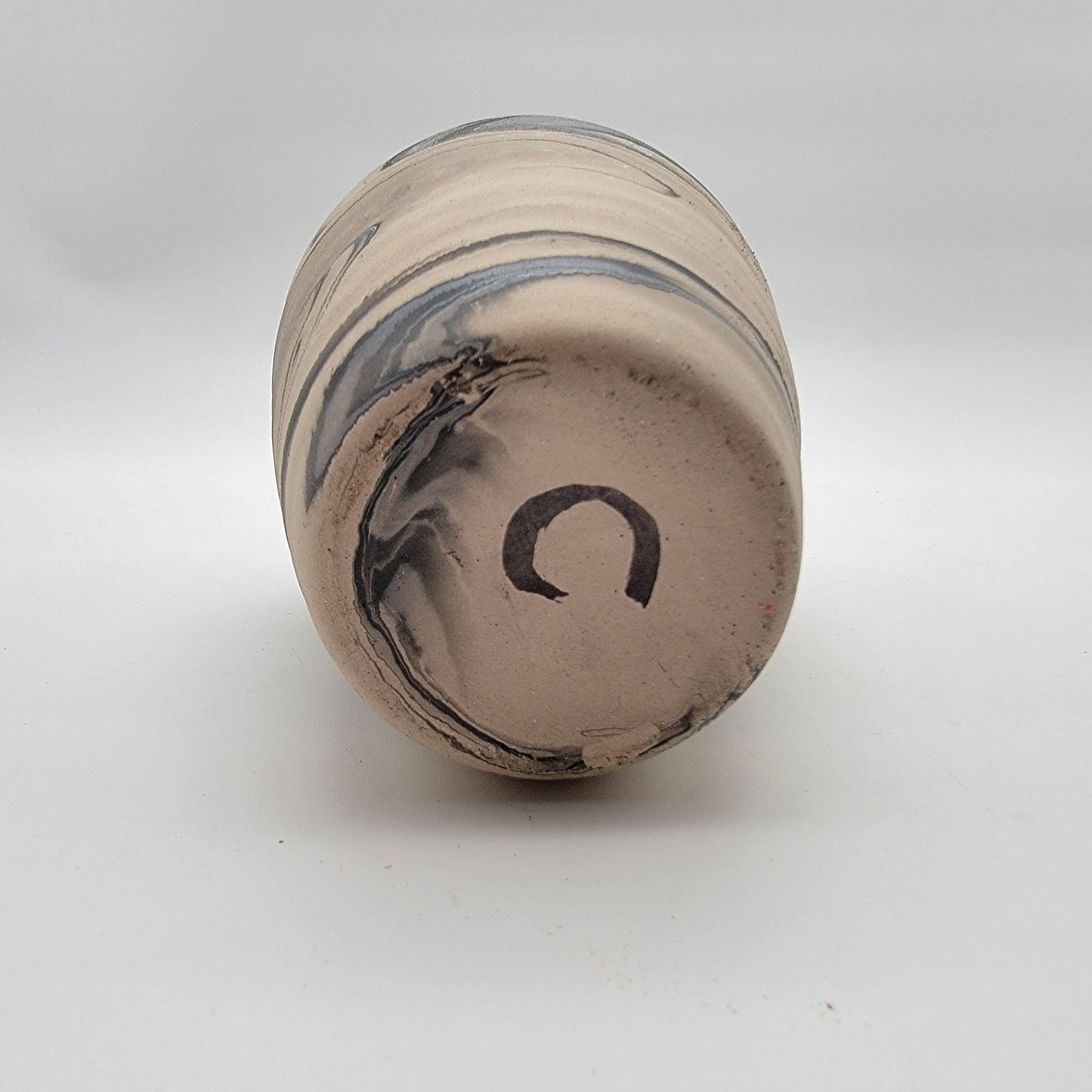 Nemadji Blue Pottery Vase