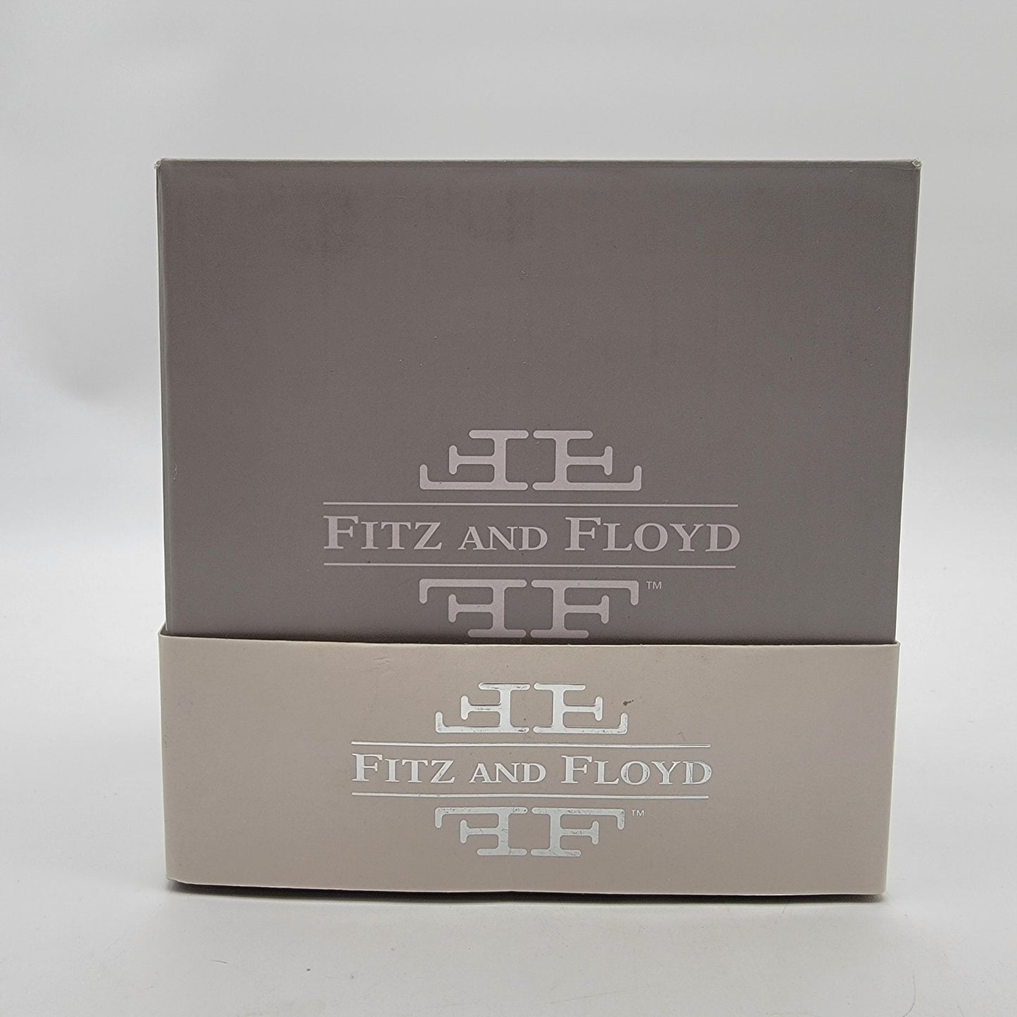 Fitz & Floyd Gold Flower Mercury Glass Votive Candle Holder In Original Box