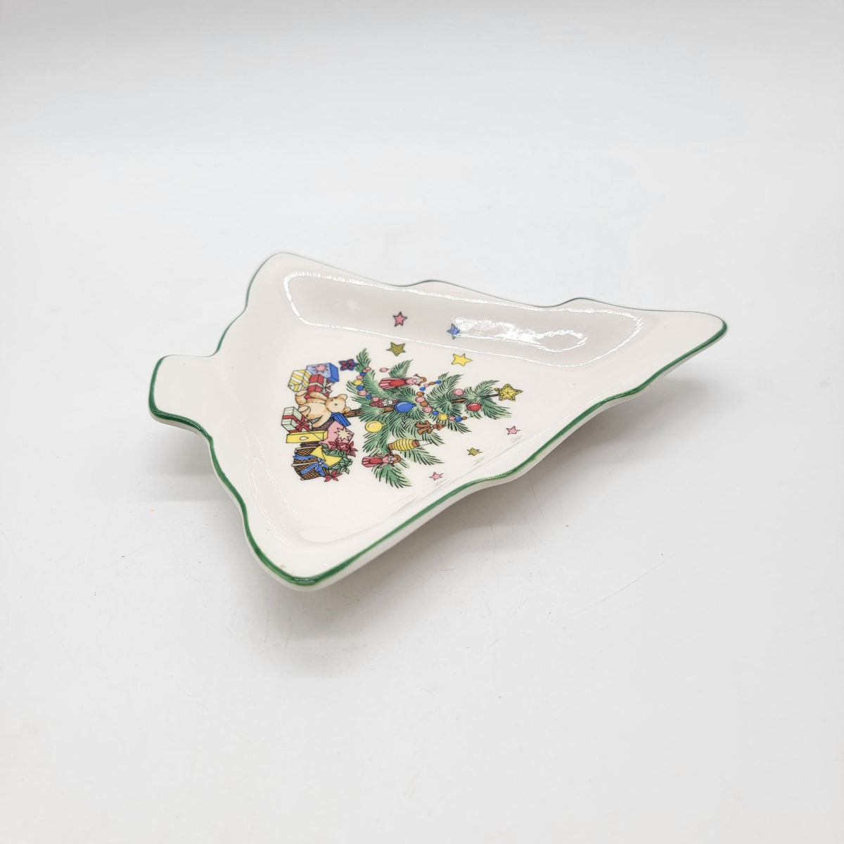 Nikko Japan Happy Holidays Christmas Tree Candy Dish
