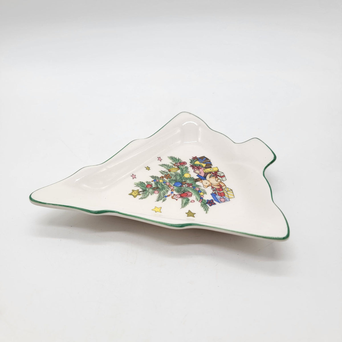Nikko Japan Happy Holidays Christmas Tree Candy Dish