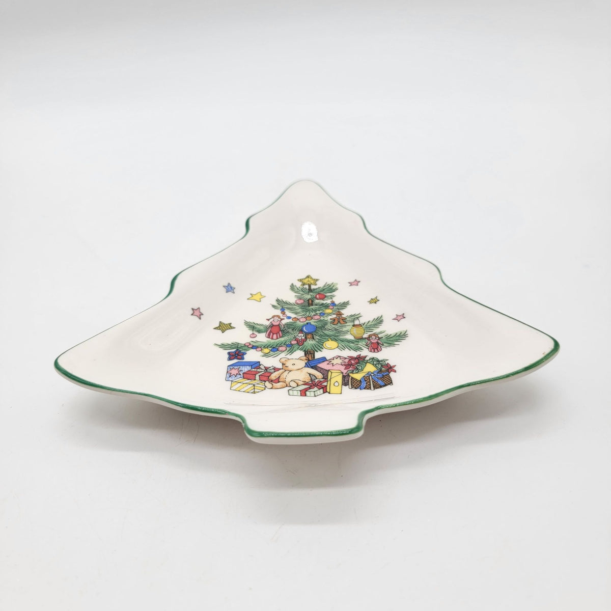 Nikko Japan Happy Holidays Christmas Tree Candy Dish
