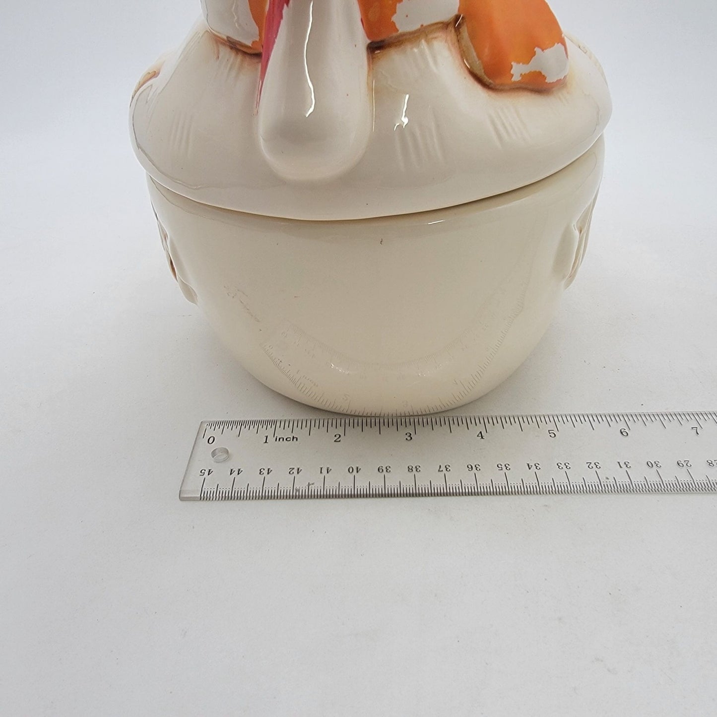 Vintage B&D Japan Chicken Cookie Jar Hand-Painted