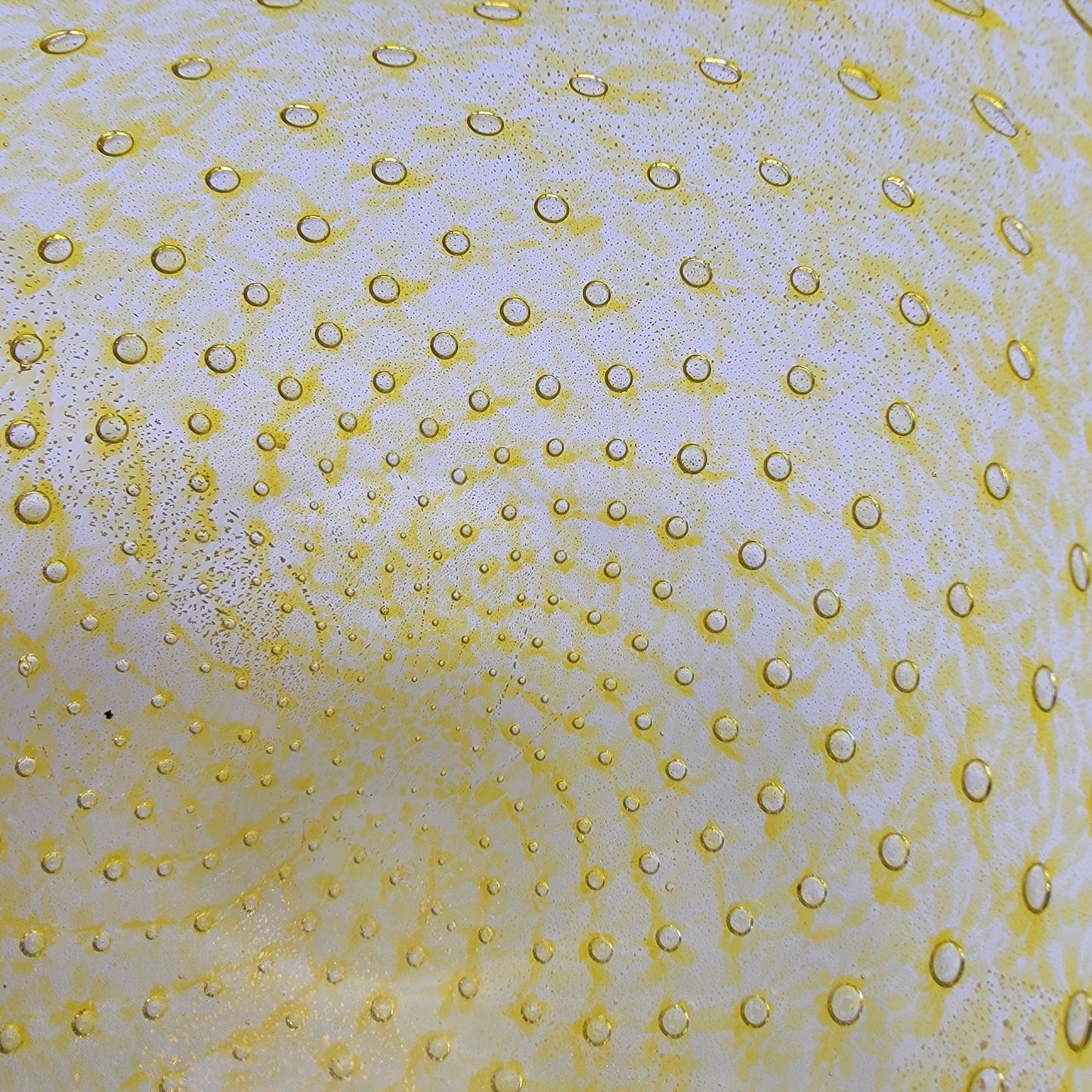 Carlo Scarpa Venini Mid-Century Murano Glass Bullicante Square Bowl