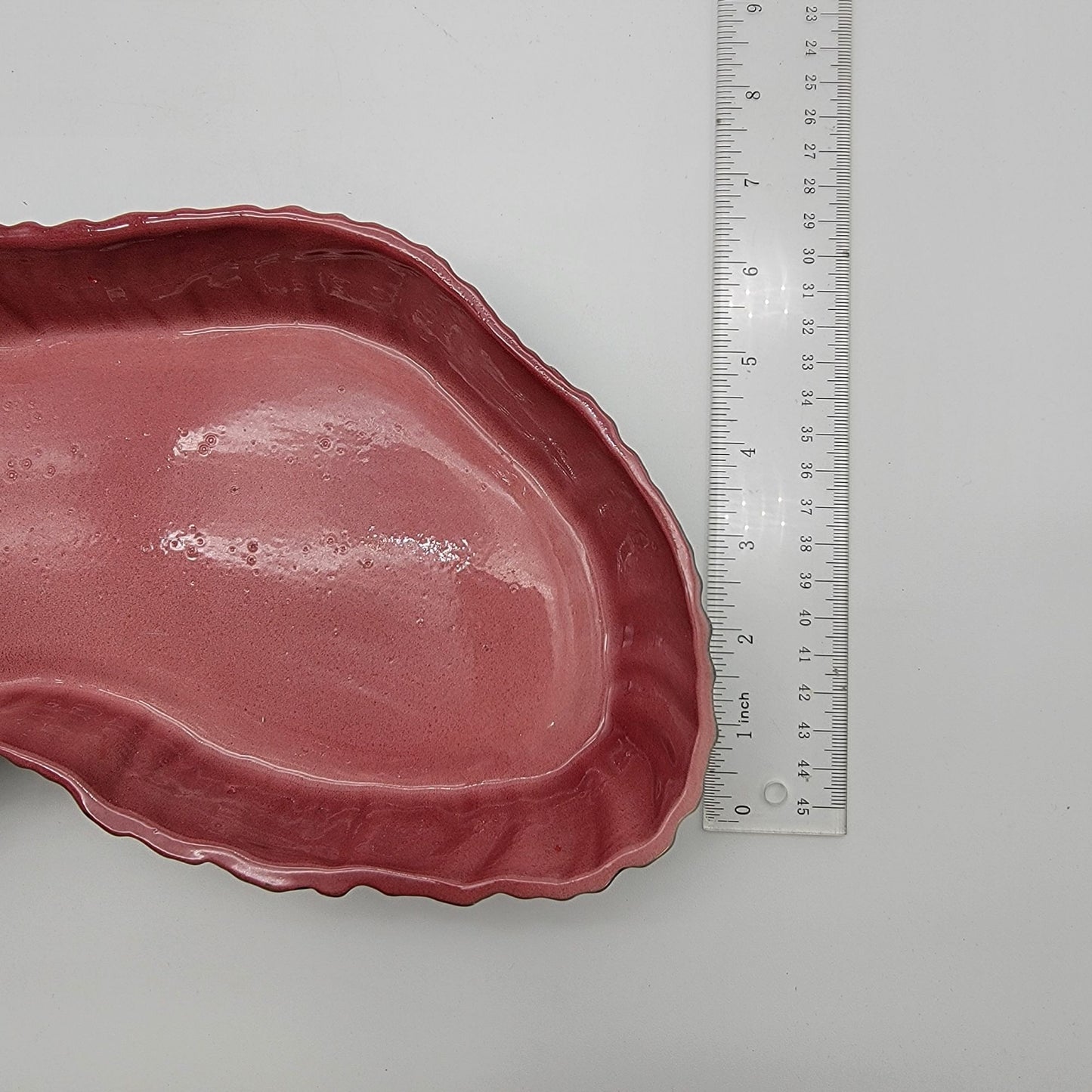 Vintage Maddux Of California Pottery Flamingo Pond Dish #1024