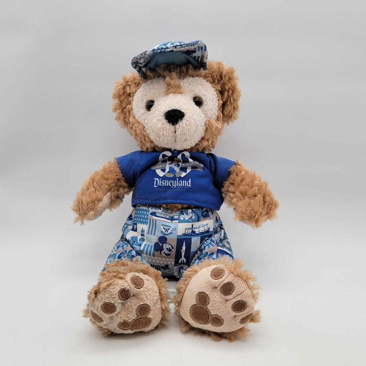 Limited Edition Disney Duffy Bear Disneyland Resort 60th Anniversary Plush