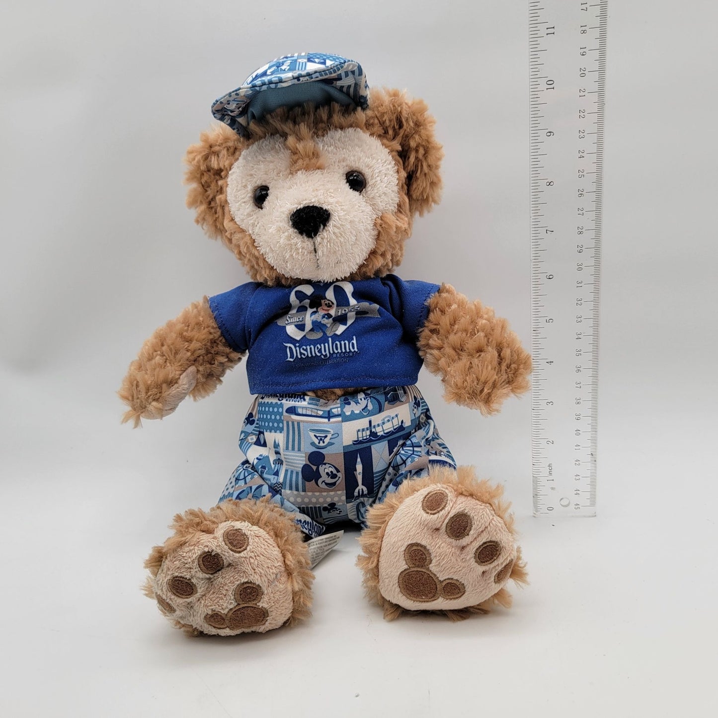 Limited Edition Disney Duffy Bear Disneyland Resort 60th Anniversary Plush