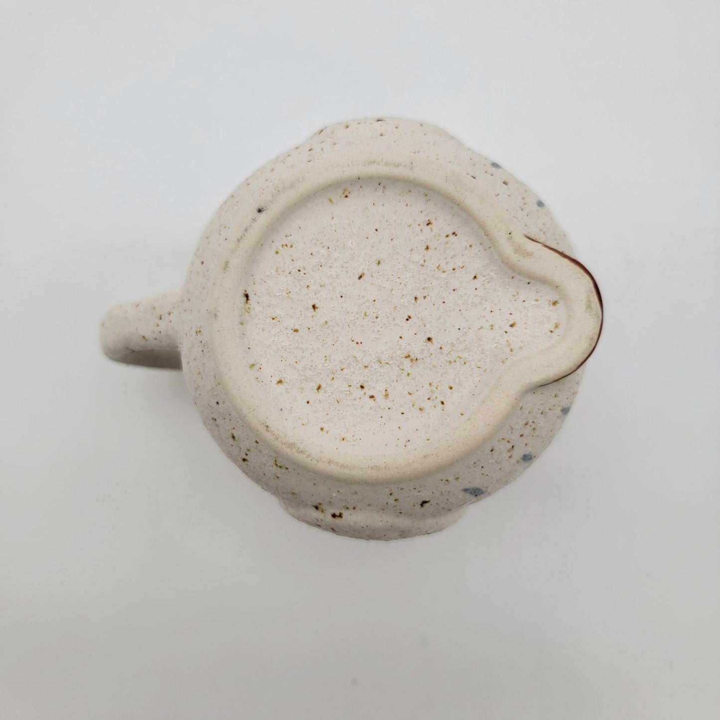 Japanese Mino Ware Pottery 3-D Owl Yunomi Tea Cup