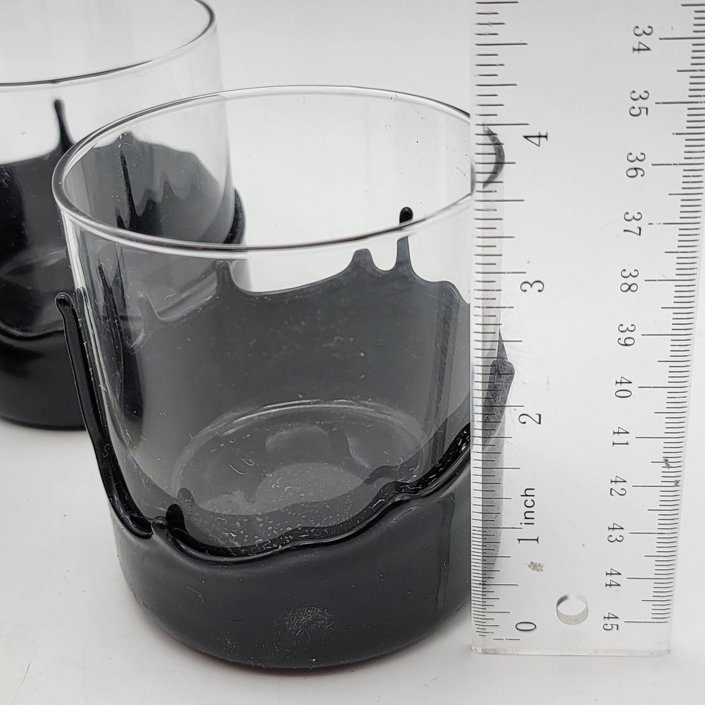 The Gentlemans Glassware Hand Dipped Whiskey Glass Set Of 3
