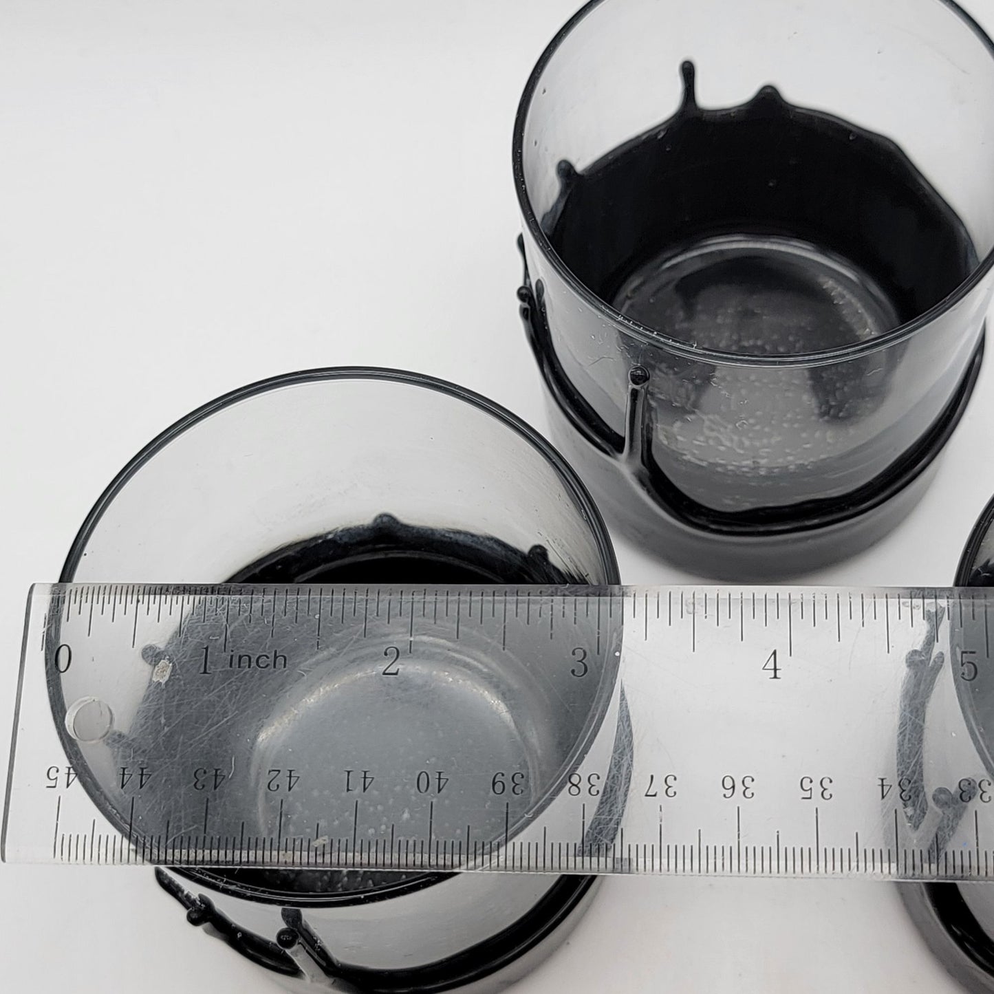 The Gentlemans Glassware Hand Dipped Whiskey Glass Set Of 3