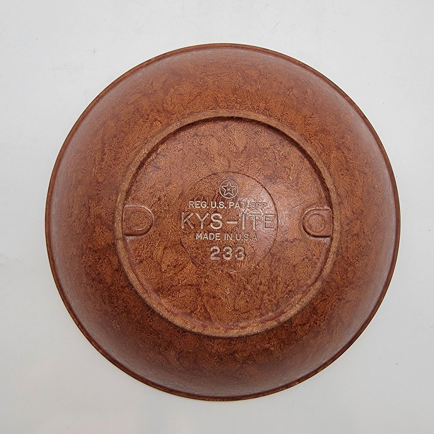 Mid Century Kys-Ite Melamine Bowls #233 Set of 6