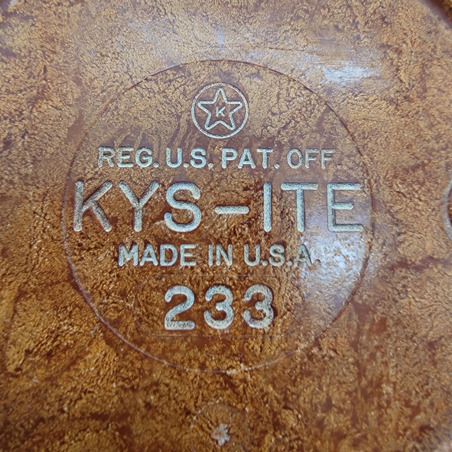Mid Century Kys-Ite Melamine Bowls #233 Set of 6