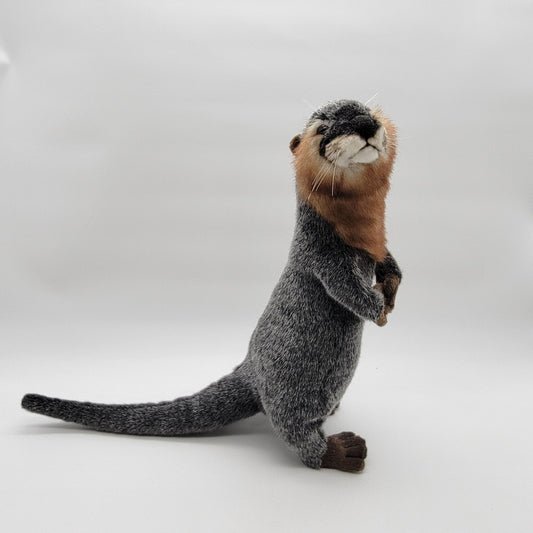 Hansa Standing River Otter Realistic Plush #3814