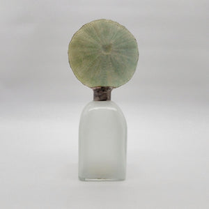 Isabeau Grey for Pottery Barn Green Sea Urchin Perfume Bottle