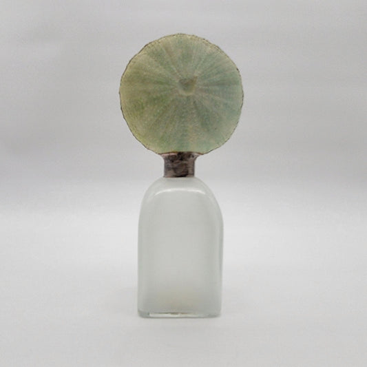 Isabeau Grey for Pottery Barn Green Sea Urchin Perfume Bottle