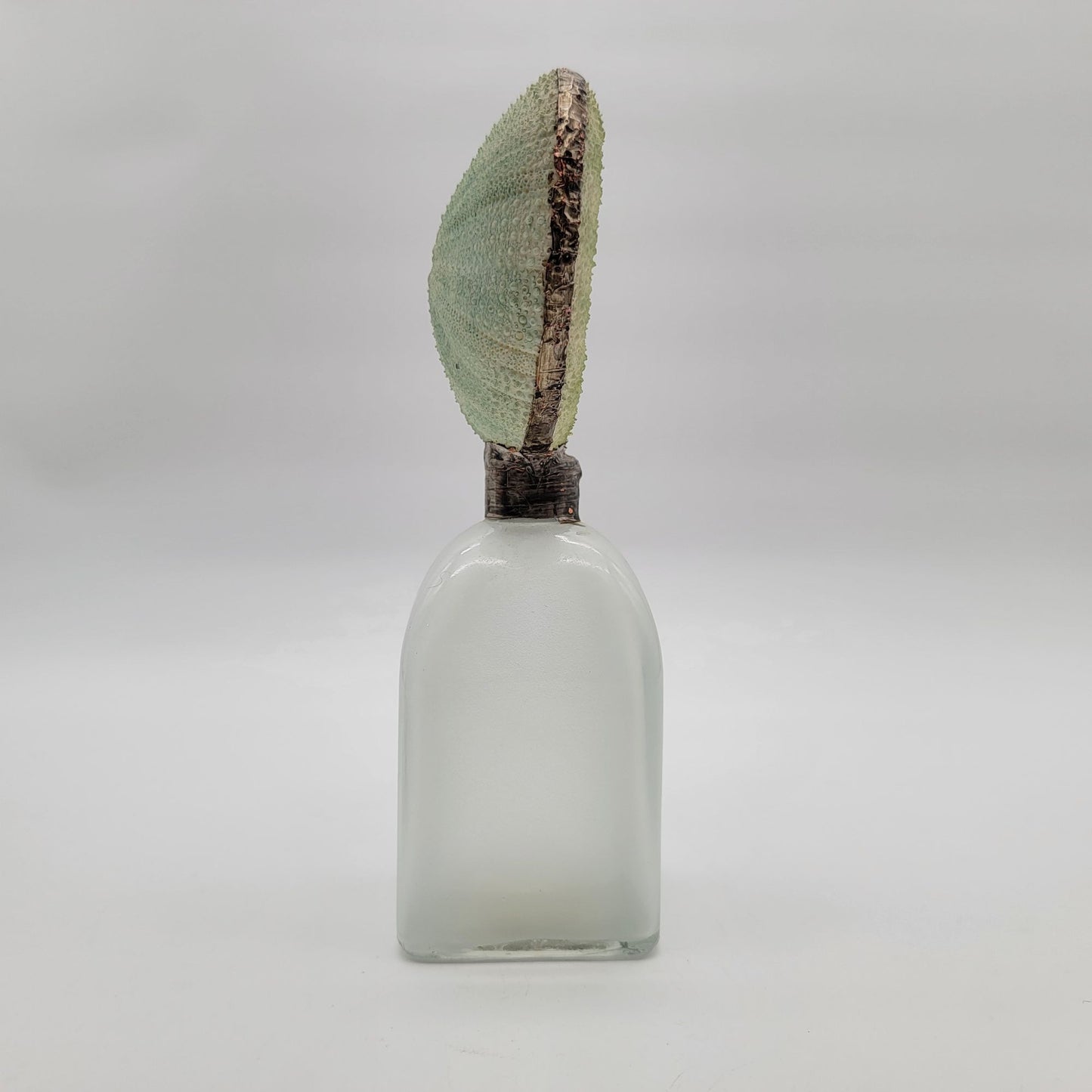 Isabeau Grey for Pottery Barn Green Sea Urchin Perfume Bottle