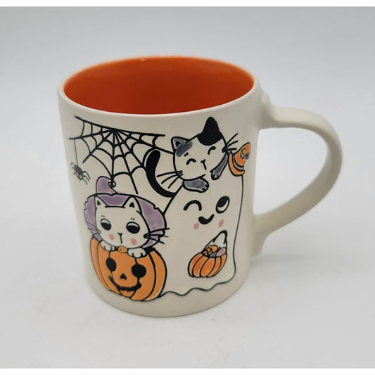 Halloween Cat & Ghost  Mug by Eli + Ana