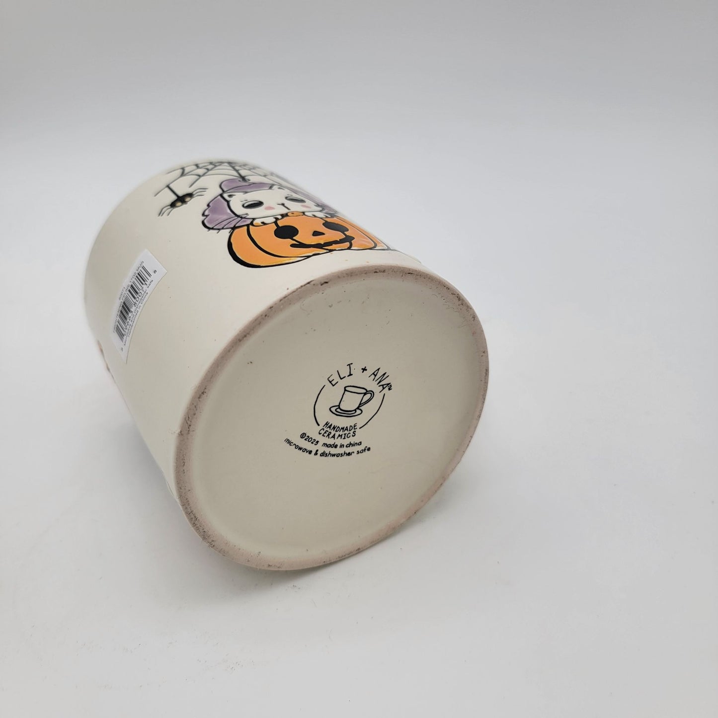 Halloween Cat & Ghost  Mug by Eli + Ana