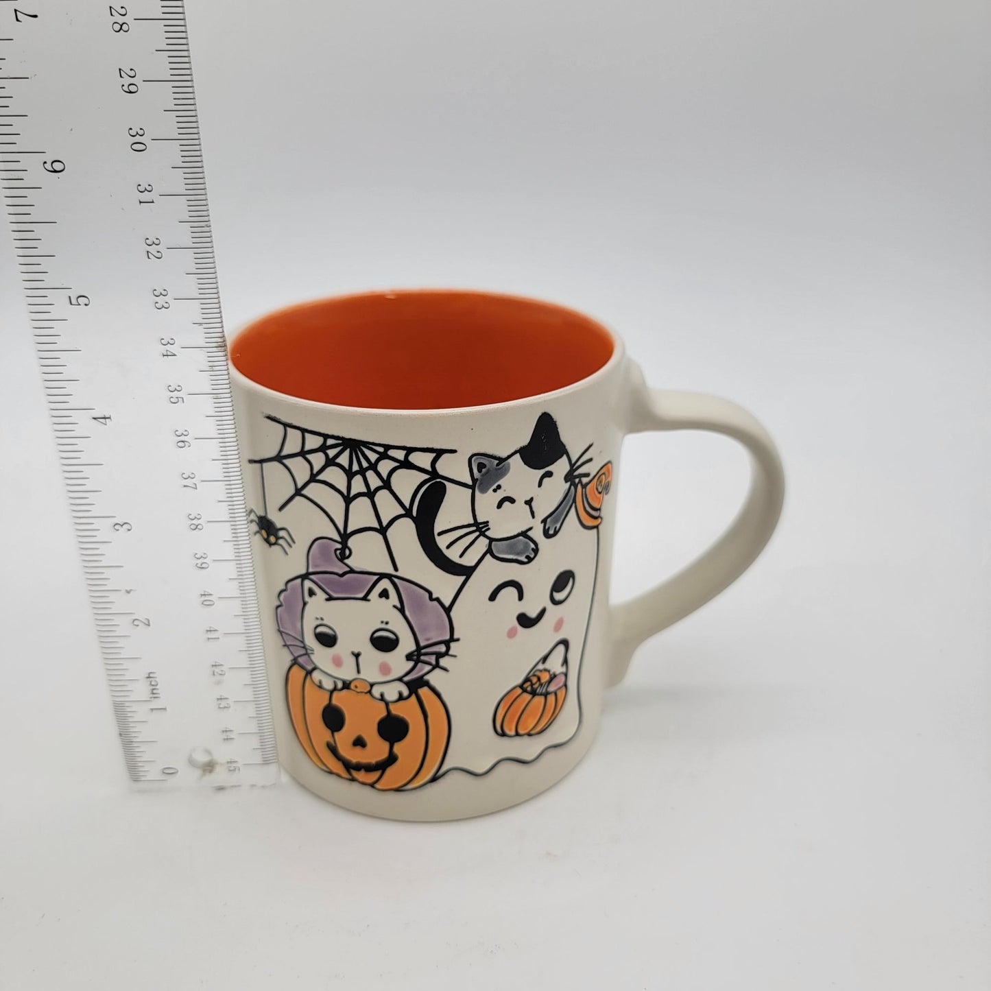 Halloween Cat & Ghost  Mug by Eli + Ana