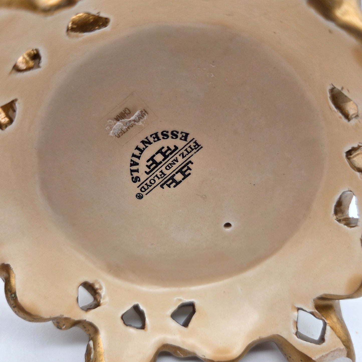 Pair of Fitz & Floyd Essentials Hollywood Regency Candle Holders