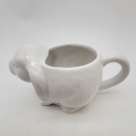 White Bunny Rabbit Coffee Tea Mug as found