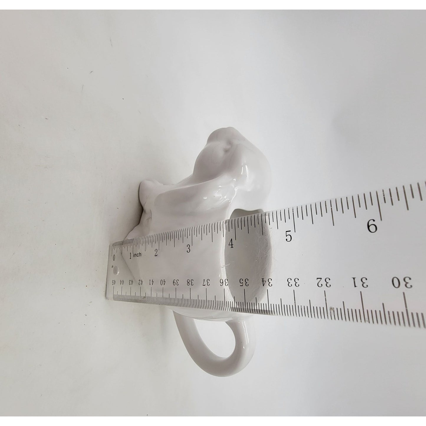 White Bunny Rabbit Coffee Tea Mug as found