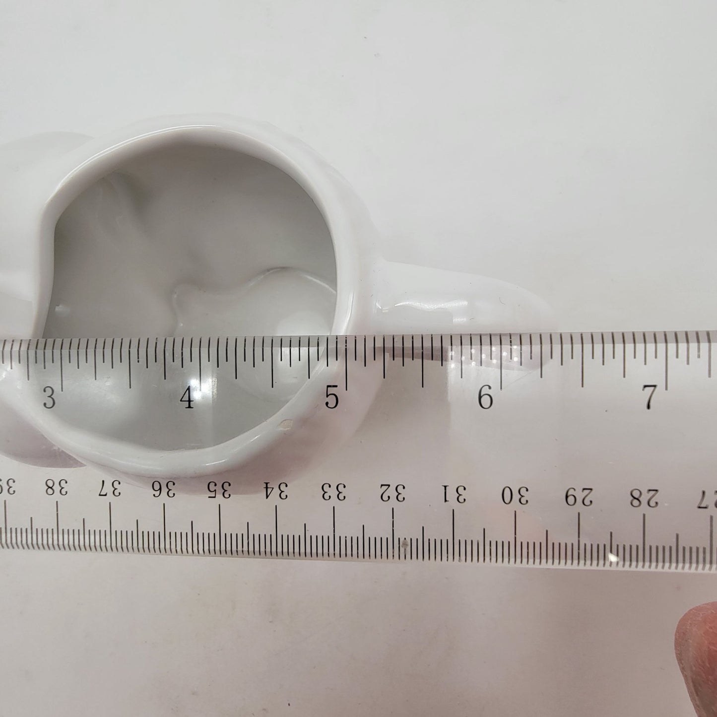 White Bunny Rabbit Coffee Tea Mug as found