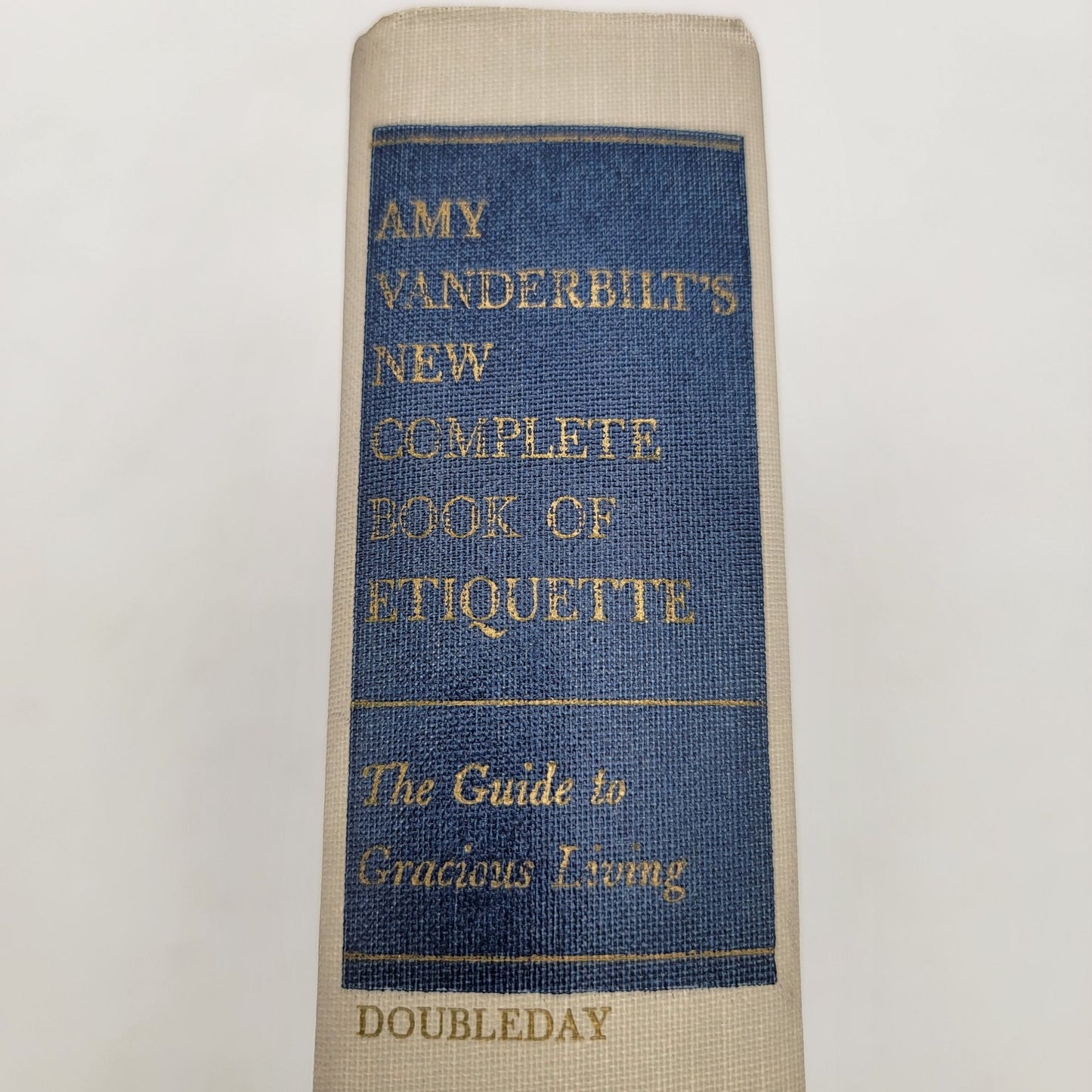 1967 Amy Vanderbilt New Complete Book Of Etiquette Hardcover