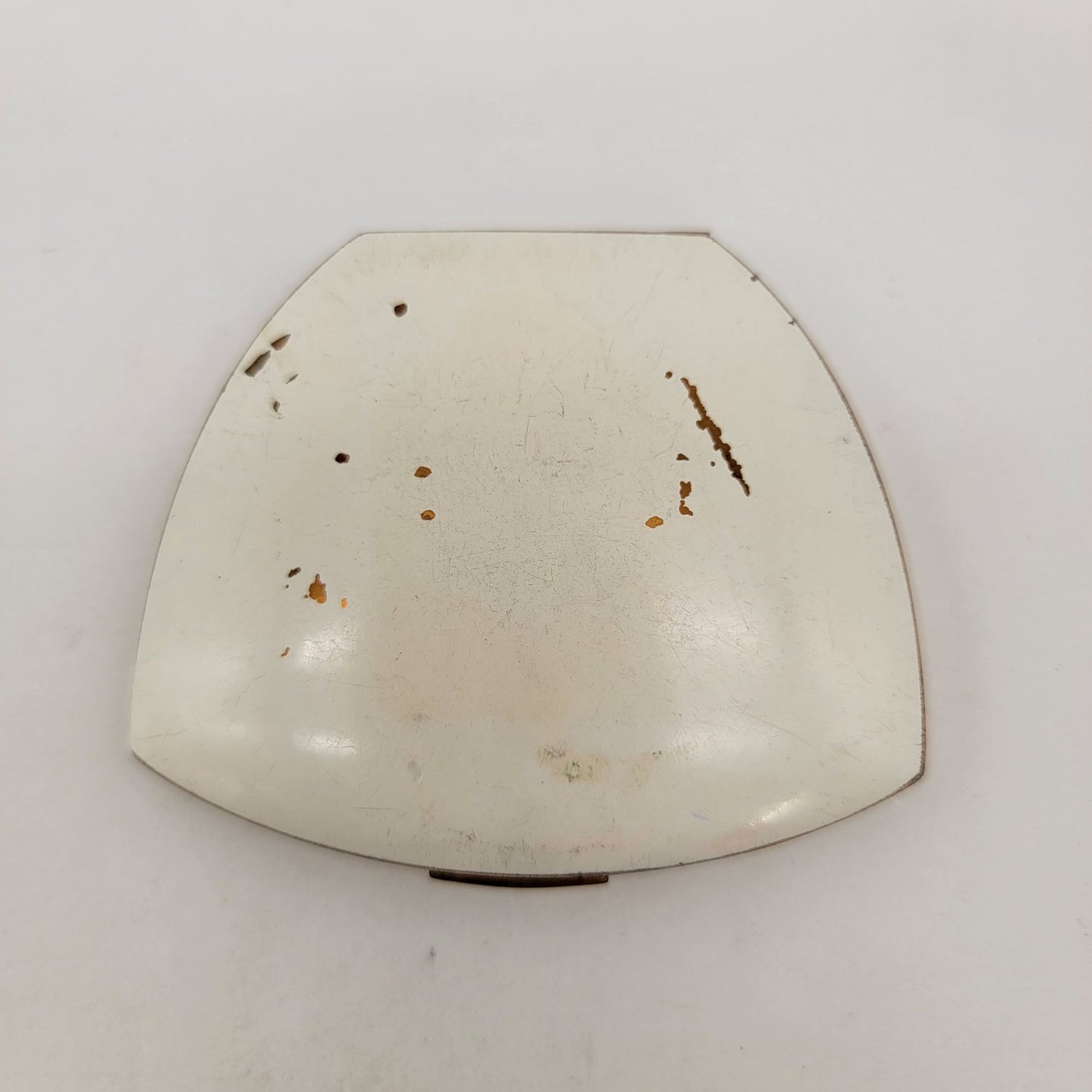 Vintage 1940s Elgin American Wedding Motif Powder Compact With Bluebirds