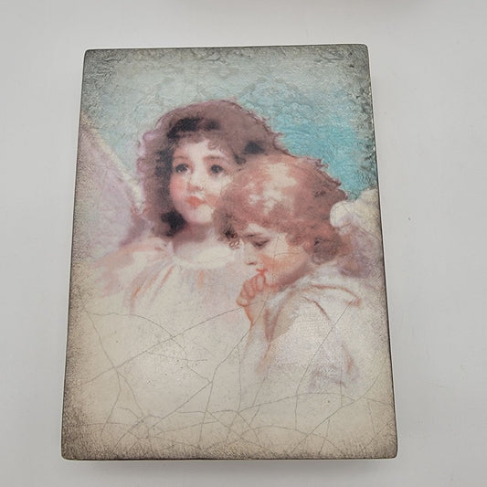 Retired Sid Dickens Memory Block T525 Angelic Gaze Wall Tile