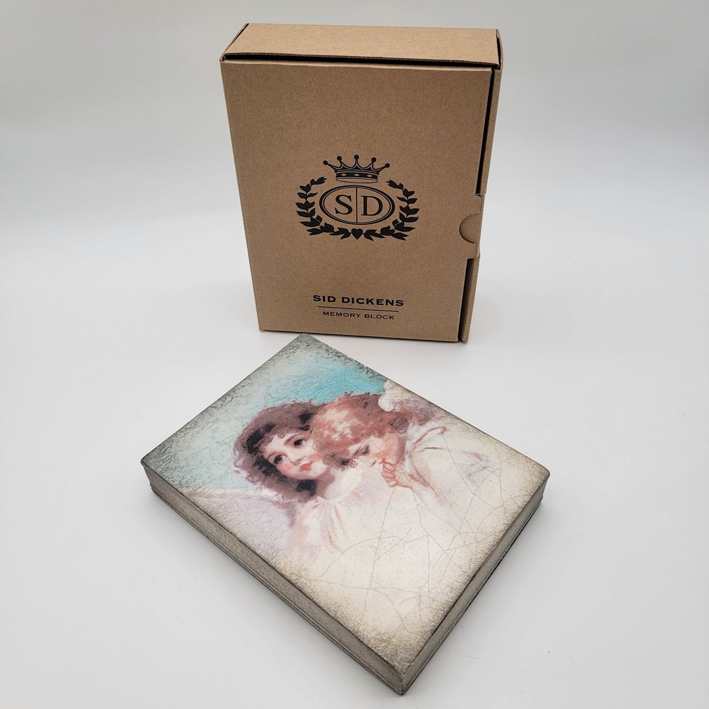 Retired Sid Dickens Memory Block T525 Angelic Gaze Wall Tile