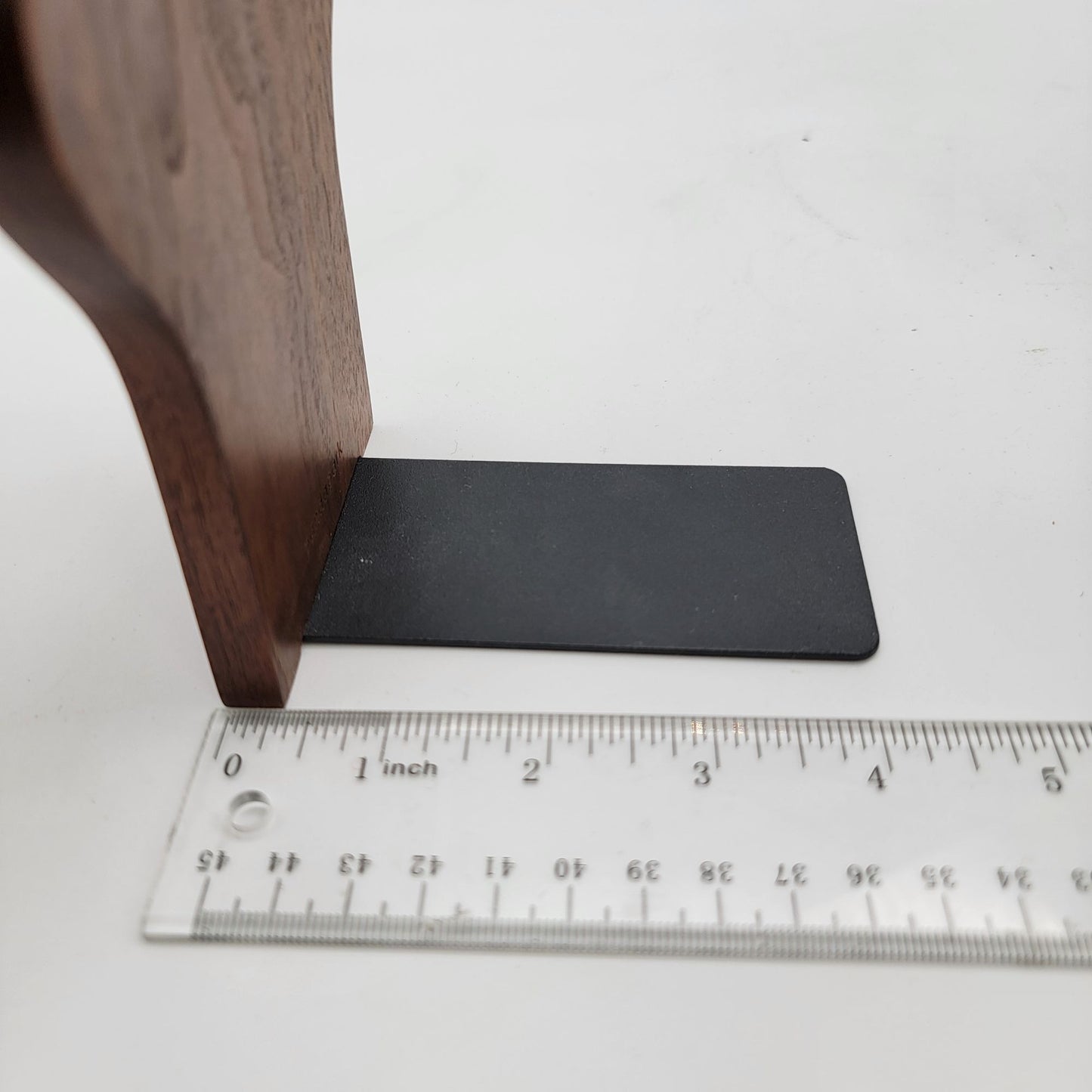Wooden Paw Print Bookends With Metal Base