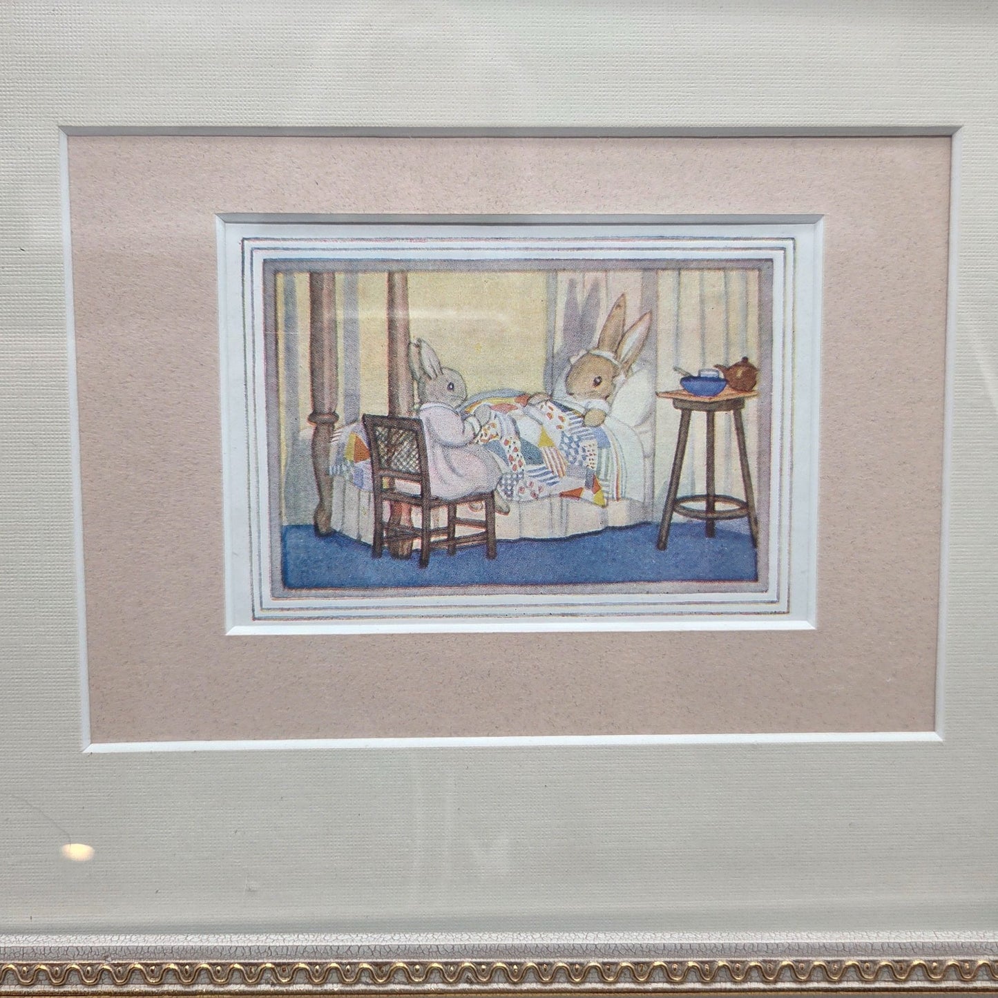 Margaret Tempest Gruel The Little Grey Rabbit Eat Up Now Illustration