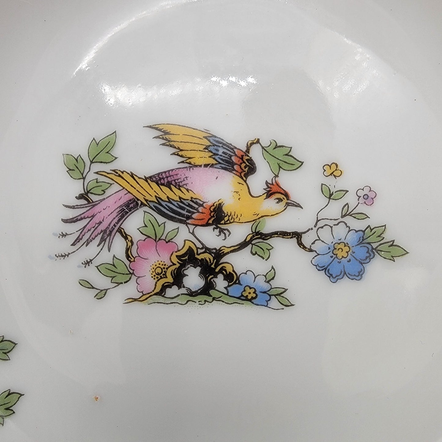 Vintage Noritake Pheasant Bird Bowls Set Of 4