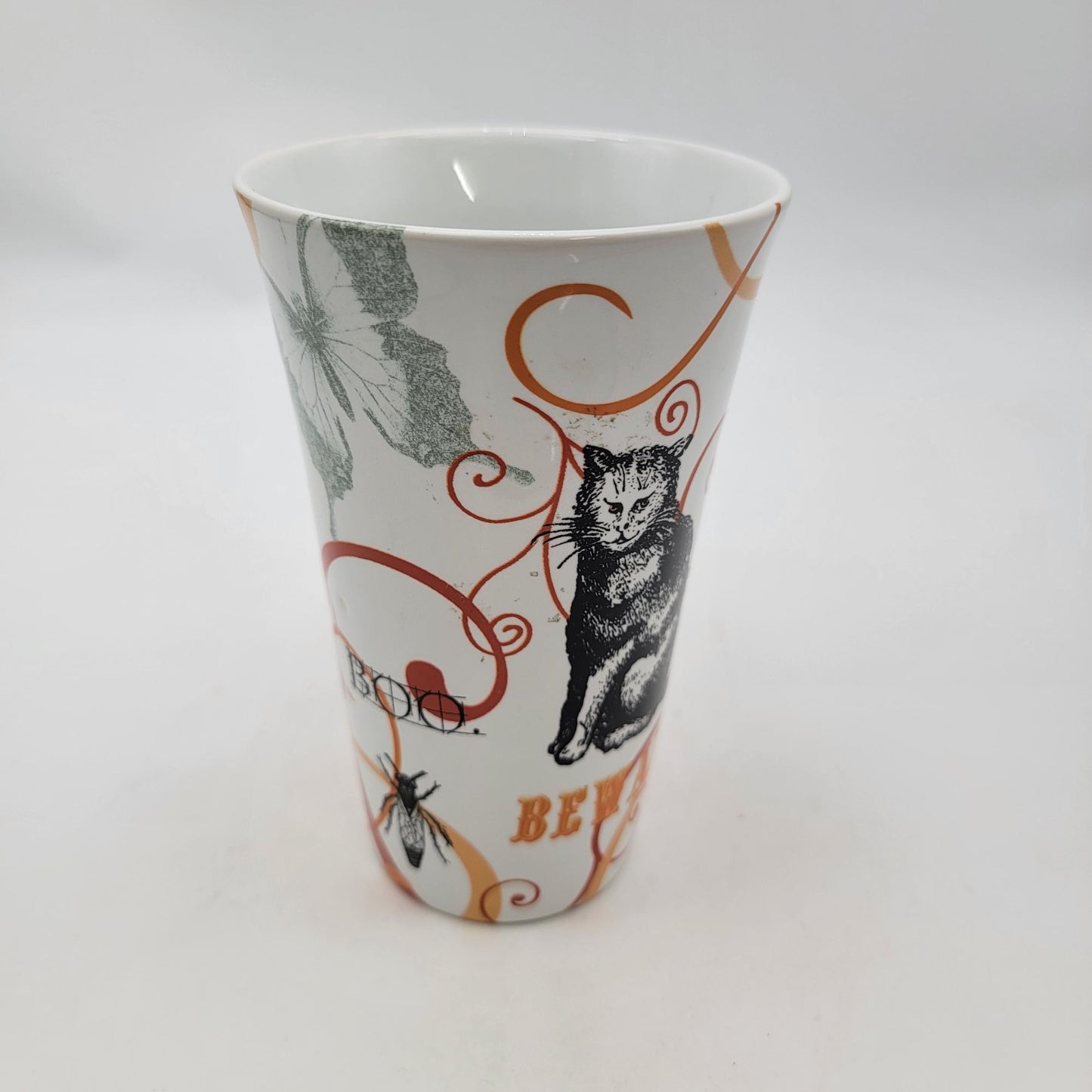 Vintage 222 Fifth "The Forest" Fine China Cat Mug