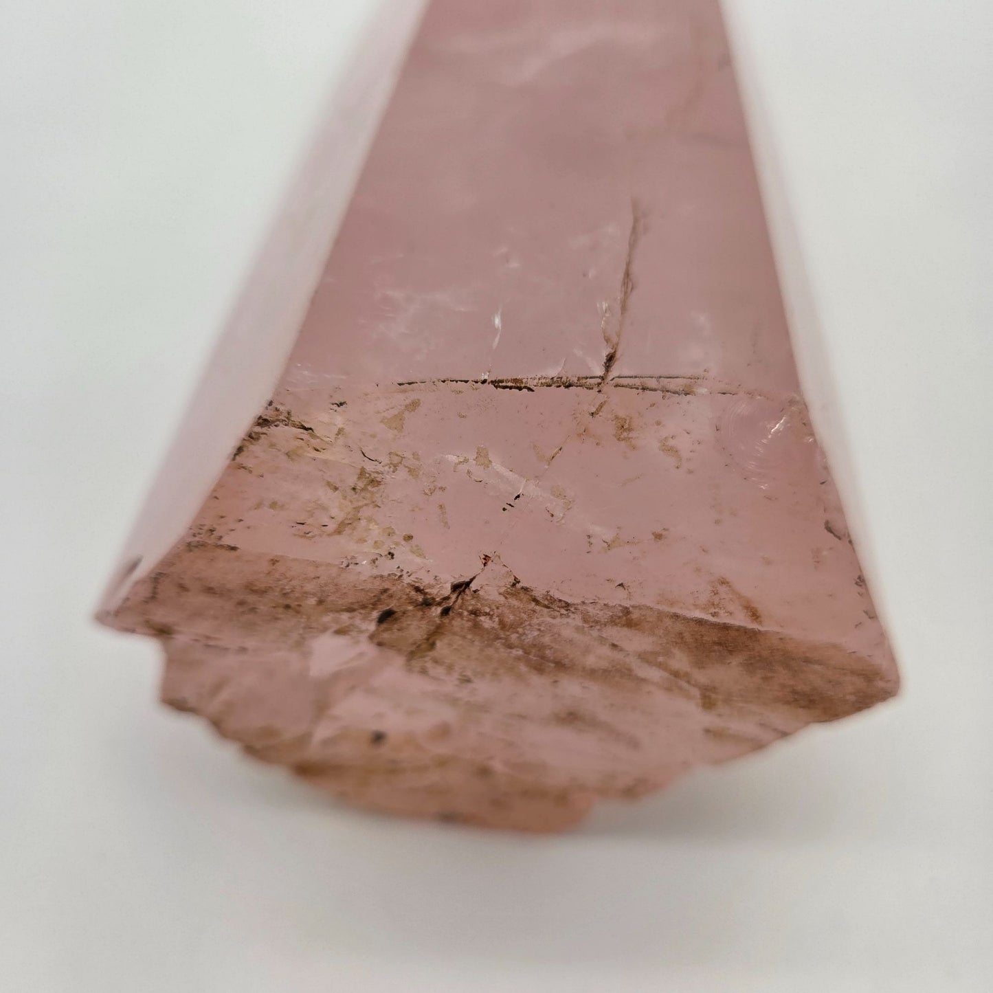 Large Rose Quartz Crystal Tower Point