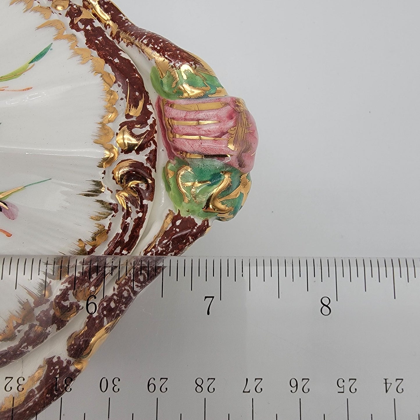 Vintage 1930s ZSZ Nove Italy Porcelain Potpourri Dish With Lid