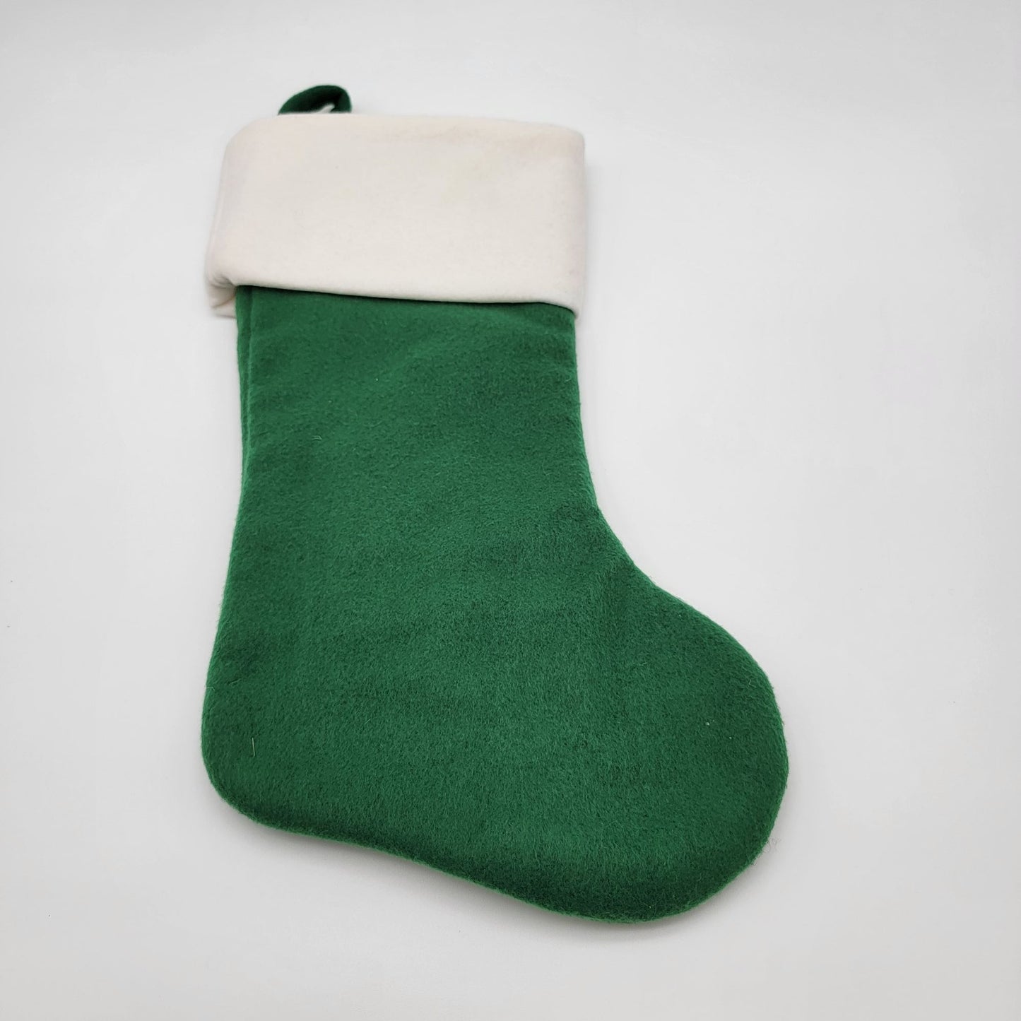 Vintage Disney Tigger Christmas Stocking 3D Felt Green