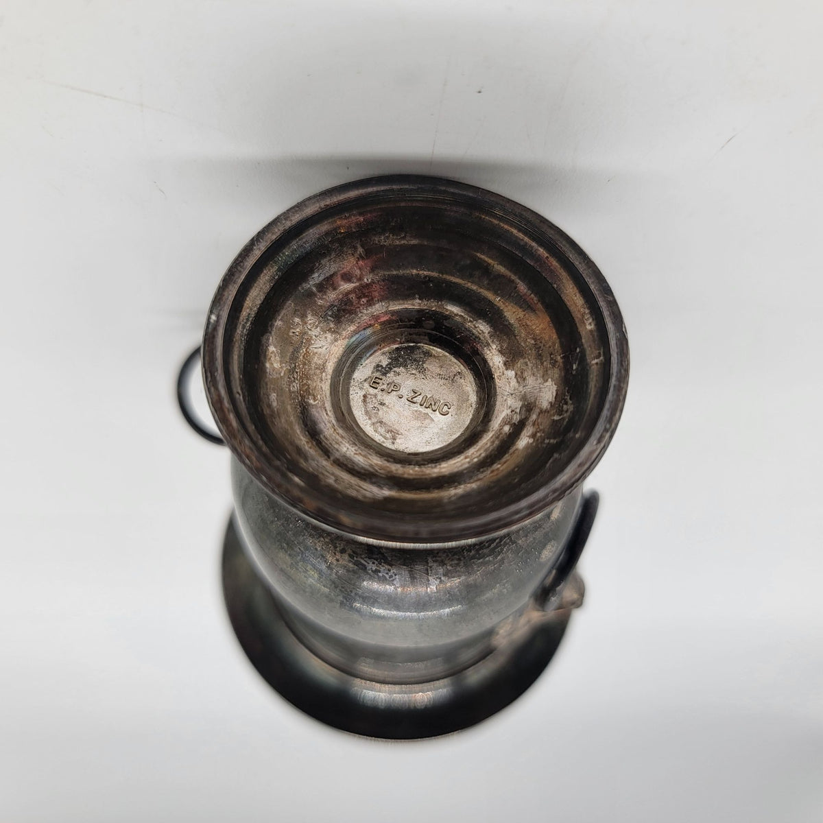 1960s Silverplate Lion Toothpick Holder Viners Of Sheffield